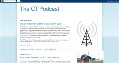 Desktop Screenshot of ctpodcast.blogspot.com