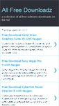 Mobile Screenshot of allfreedownloadz.blogspot.com