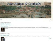 Tablet Screenshot of fotosantigascambados.blogspot.com