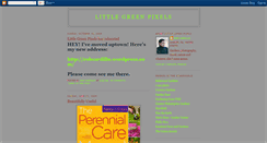 Desktop Screenshot of littlegreenpixels.blogspot.com