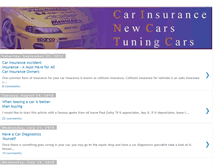 Tablet Screenshot of car-insurance-crash.blogspot.com
