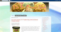 Desktop Screenshot of icecreamsnob.blogspot.com