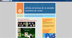 Desktop Screenshot of alcaldiadeurena.blogspot.com