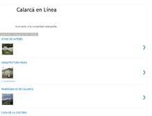 Tablet Screenshot of calarca.blogspot.com