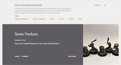 Desktop Screenshot of deviantdesigns.blogspot.com