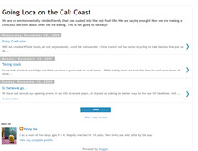 Tablet Screenshot of goinglocamonterey.blogspot.com