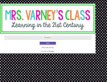 Tablet Screenshot of mrsvarneysclass.blogspot.com