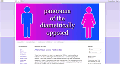 Desktop Screenshot of diametricallyopposedpanorama.blogspot.com