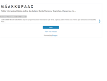 Tablet Screenshot of maakkupaax.blogspot.com