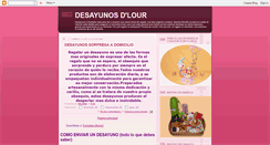 Desktop Screenshot of desayunosorpresadlour.blogspot.com