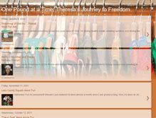 Tablet Screenshot of onepoundatatime-theresa.blogspot.com