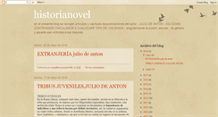 Desktop Screenshot of historianovel.blogspot.com