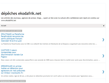 Tablet Screenshot of depechesekodafrik.blogspot.com