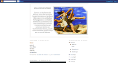 Desktop Screenshot of mulheresdeathenas.blogspot.com