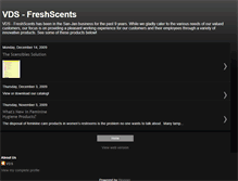 Tablet Screenshot of freshscents4u.blogspot.com