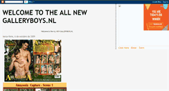 Desktop Screenshot of galleryboys.blogspot.com