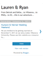 Mobile Screenshot of laurenryanwedding.blogspot.com