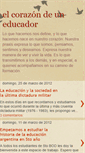 Mobile Screenshot of corazondeeducador.blogspot.com