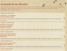 Tablet Screenshot of corazondeeducador.blogspot.com