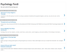 Tablet Screenshot of ferdiyansyah.blogspot.com