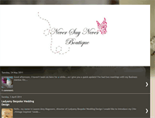 Tablet Screenshot of neversayneverboutique.blogspot.com