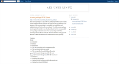 Desktop Screenshot of aix-unix.blogspot.com