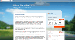 Desktop Screenshot of lifeonplanetbarton.blogspot.com