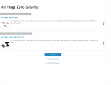 Tablet Screenshot of air-hogs-zero-gravity.blogspot.com