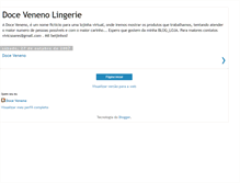 Tablet Screenshot of docevenenolingerie.blogspot.com