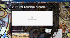 Desktop Screenshot of cultural-tourism-croatia.blogspot.com