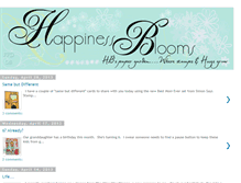 Tablet Screenshot of happinessblooms.blogspot.com