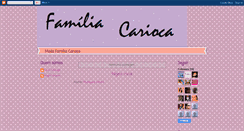 Desktop Screenshot of familia-carioca.blogspot.com