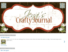 Tablet Screenshot of jenniscraftyjournal.blogspot.com