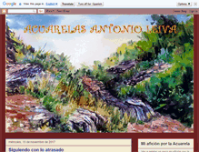 Tablet Screenshot of acuarelasantonio.blogspot.com