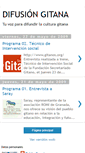 Mobile Screenshot of difusion-gitana.blogspot.com