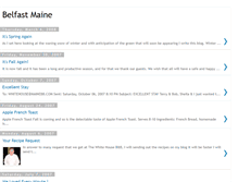 Tablet Screenshot of belfastmainebandb.blogspot.com