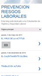 Mobile Screenshot of prevencionenriesgoslaborales.blogspot.com