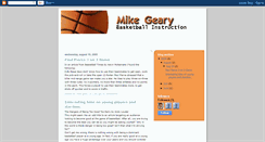 Desktop Screenshot of mikegearybasketball.blogspot.com