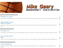 Tablet Screenshot of mikegearybasketball.blogspot.com