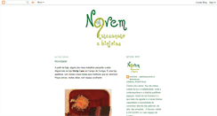 Desktop Screenshot of novemartesanatoebiojoias.blogspot.com