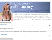 Tablet Screenshot of gailsexperience.blogspot.com