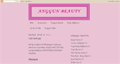 Desktop Screenshot of anggunjelitabty.blogspot.com