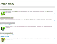 Tablet Screenshot of anggunjelitabty.blogspot.com