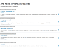 Tablet Screenshot of ano-rexia.blogspot.com