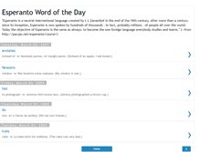 Tablet Screenshot of esperantoword.blogspot.com