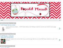Tablet Screenshot of hopefulthreads.blogspot.com