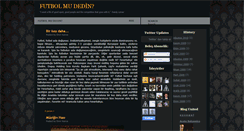 Desktop Screenshot of futbolmudedin.blogspot.com