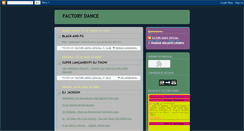 Desktop Screenshot of factorydanceoficial.blogspot.com