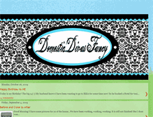 Tablet Screenshot of domesticdivasfancy.blogspot.com