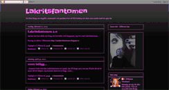 Desktop Screenshot of lakritsfantomen.blogspot.com